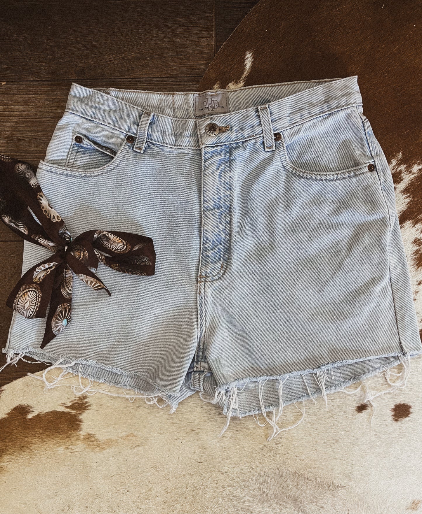 Raw Hem Shorts