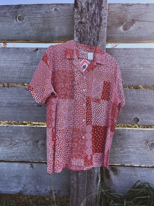 Patchwork Button Up