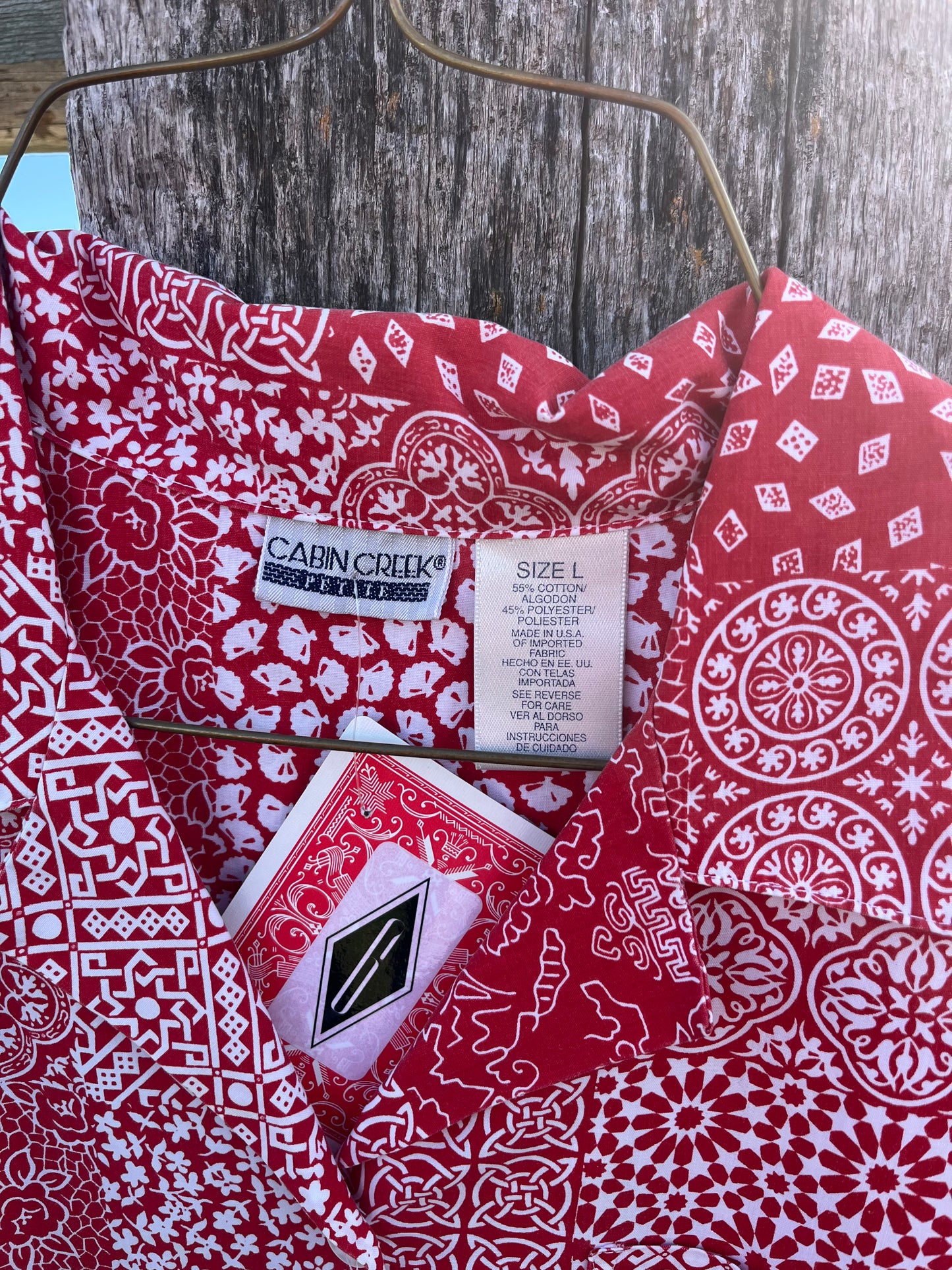 Patchwork Button Up