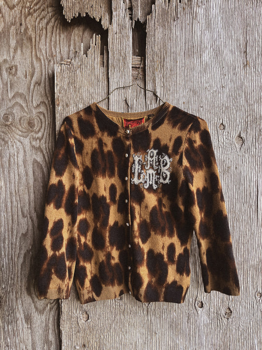 Cashmere Cheetah Sweater