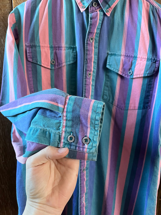 Kids Retro Wrangler Button Up