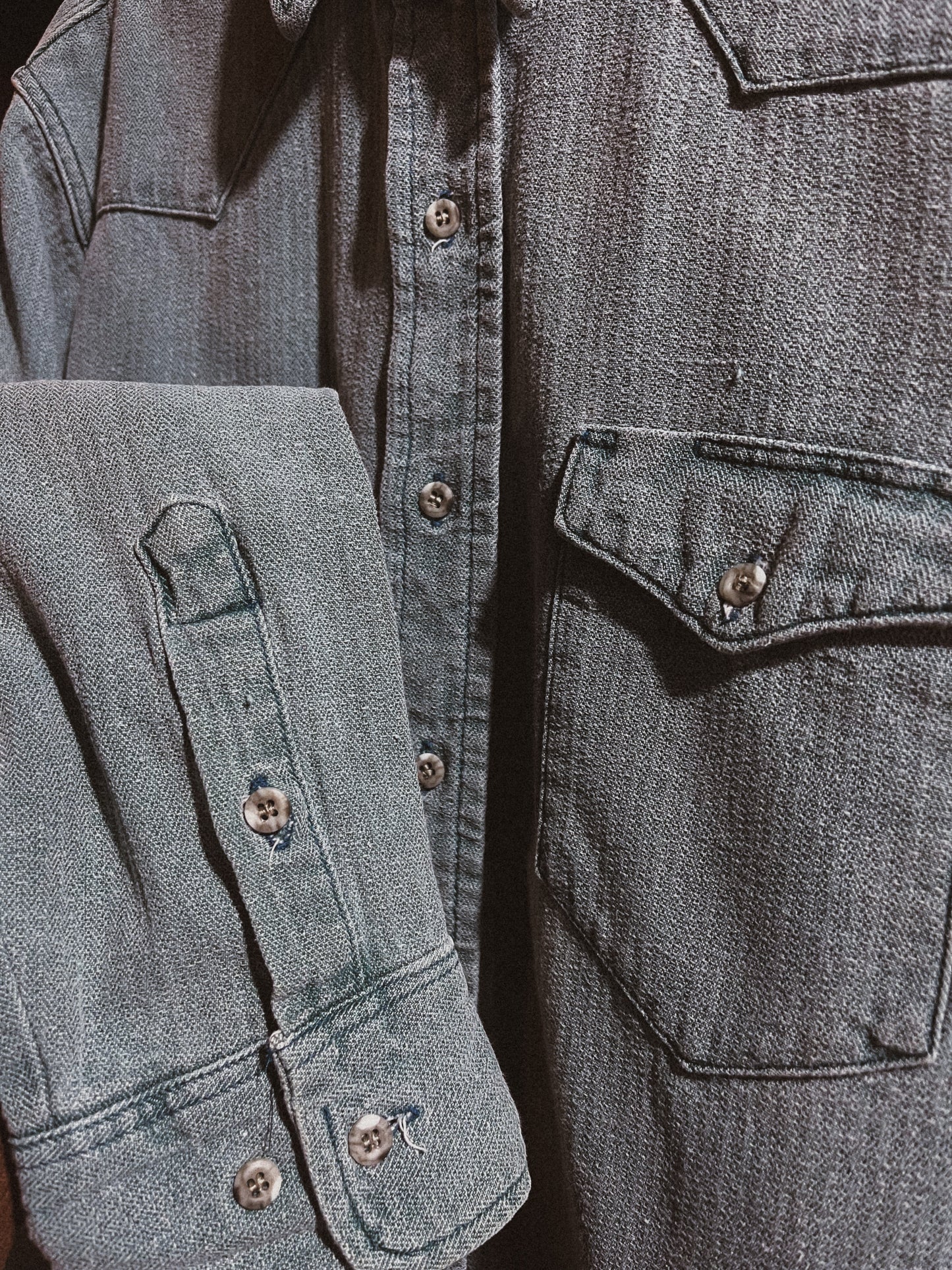 Retro Wrangler Button Up