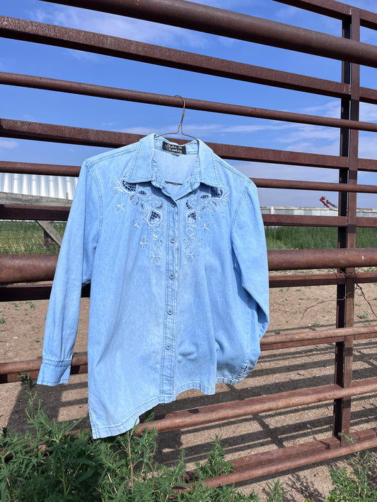 The Josie Denim Button Up