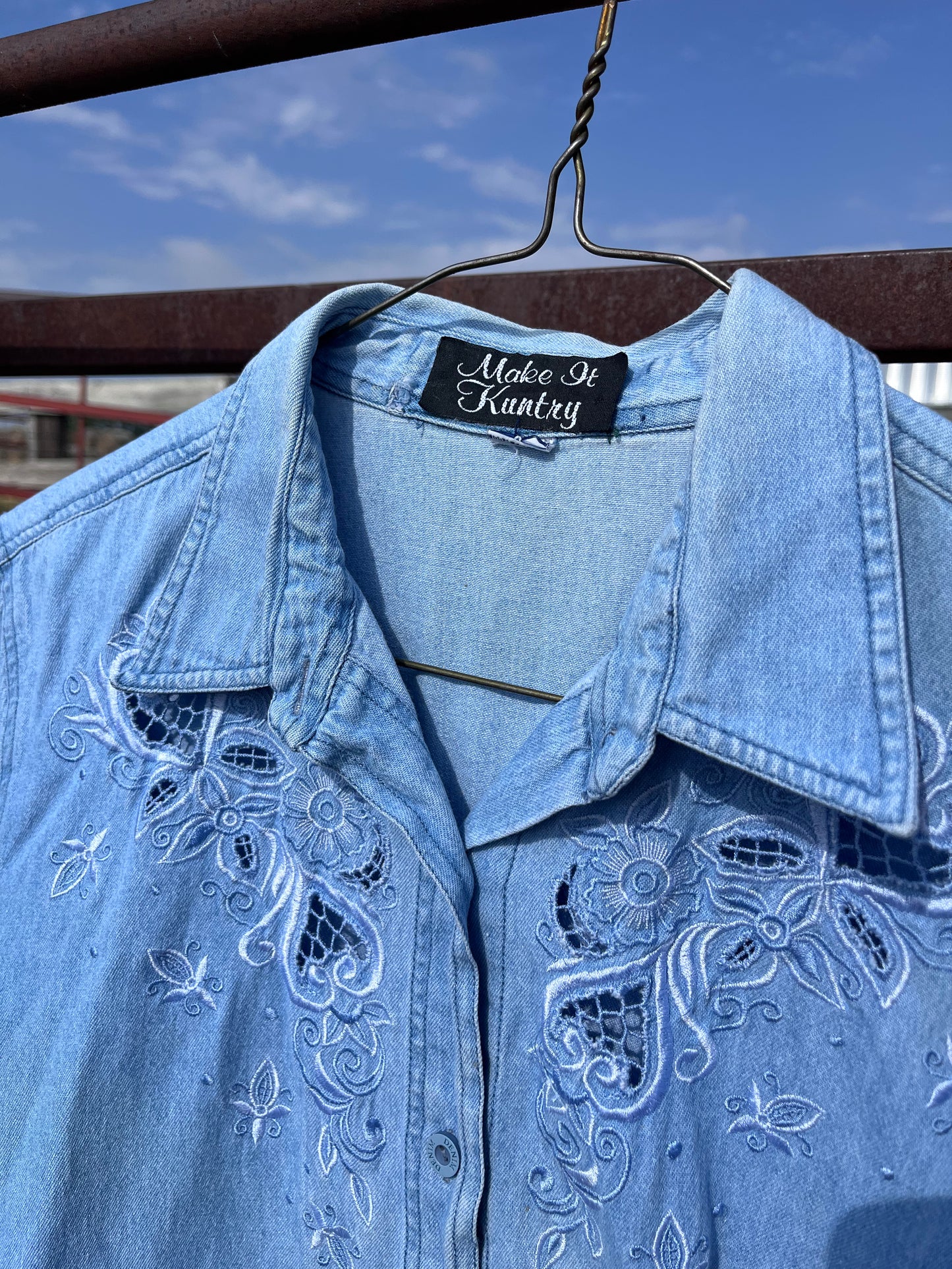The Josie Denim Button Up