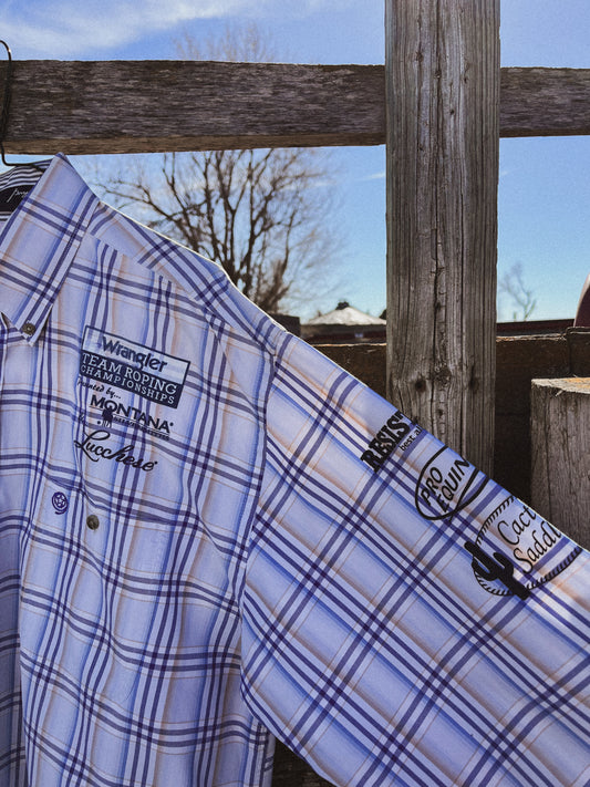 George Strait Sponsor Button Up