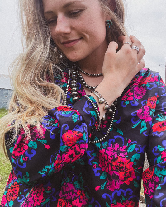 Floral Print Blouse