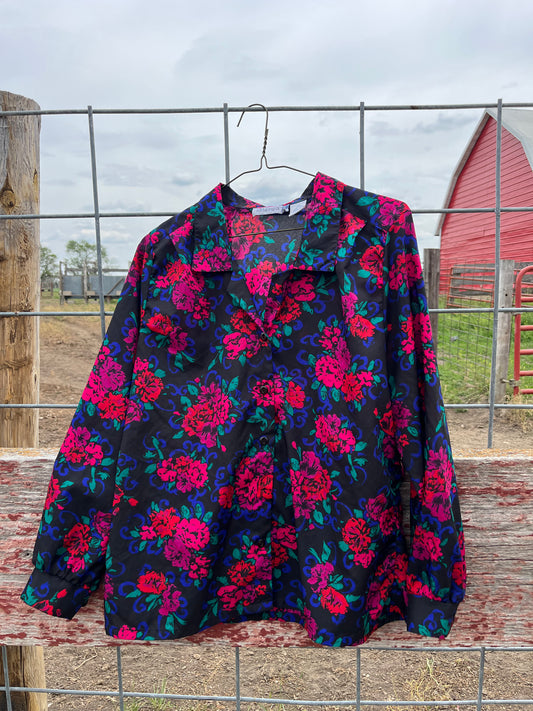 Floral Print Blouse