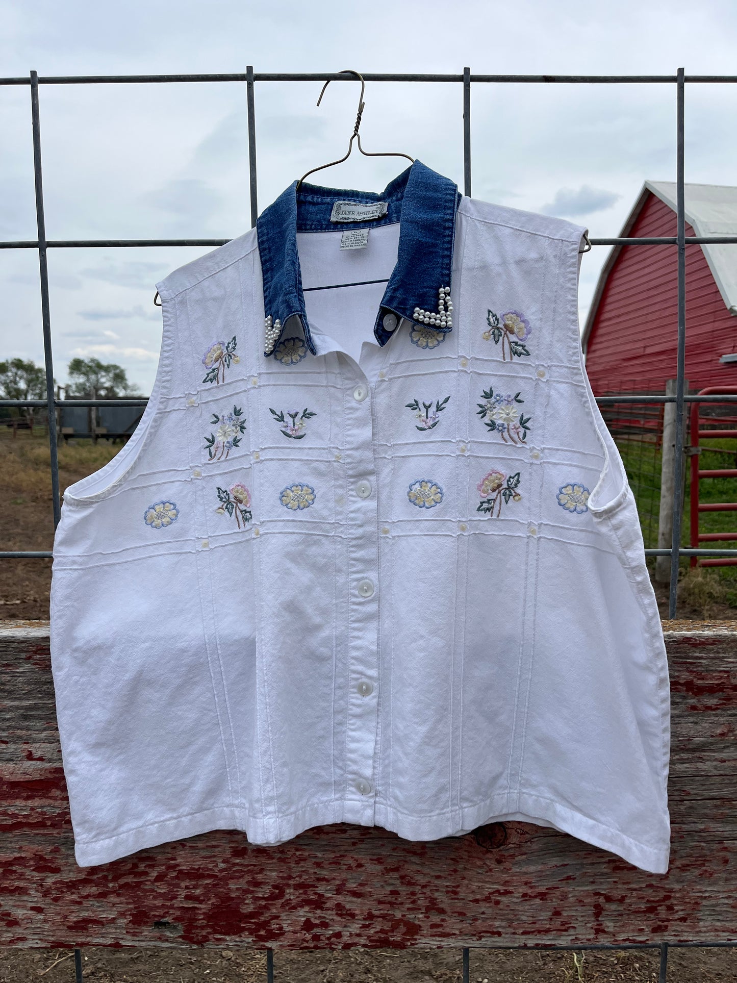 Embroidered Tank