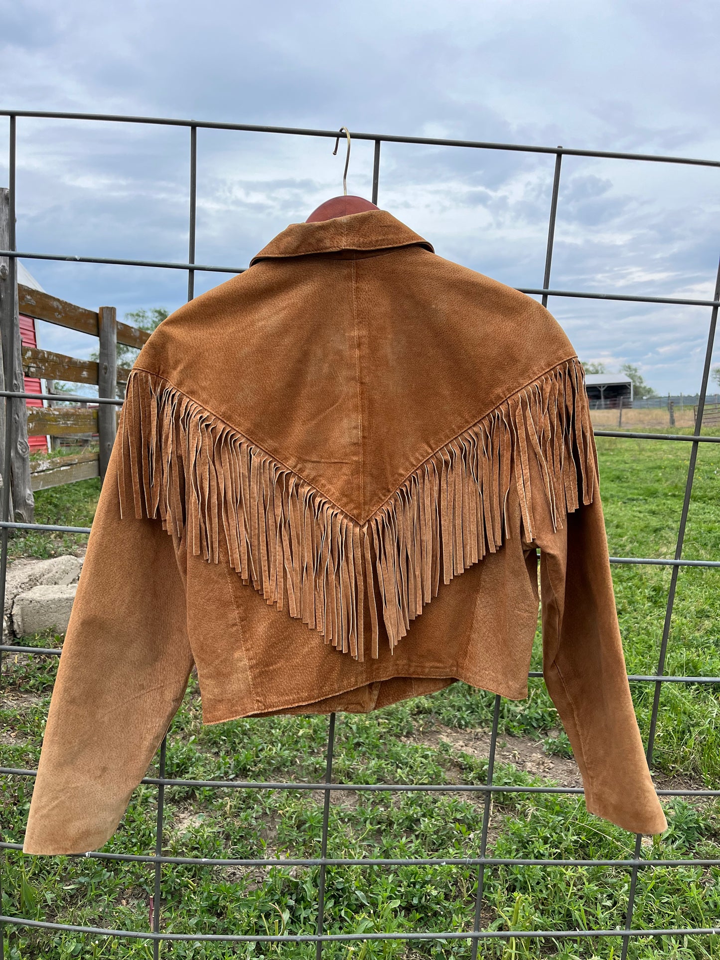 Fringed Leather Jacket