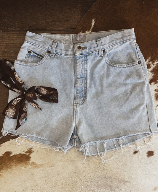 Raw Hem Shorts