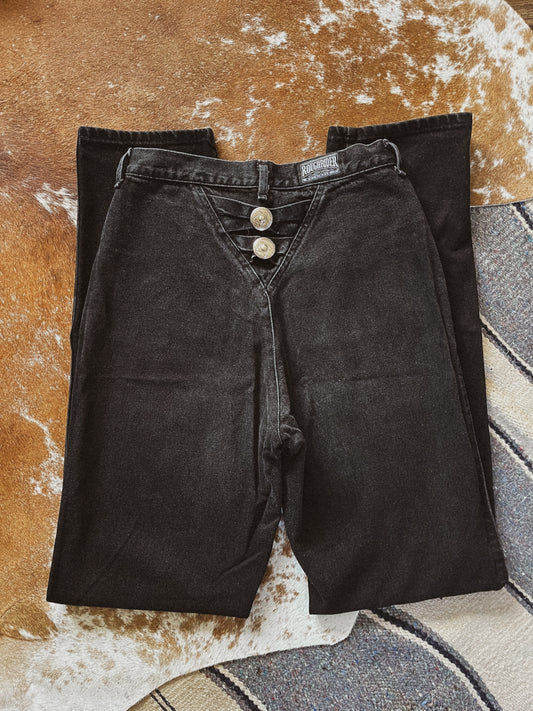 Black Concho Rockies 28x36