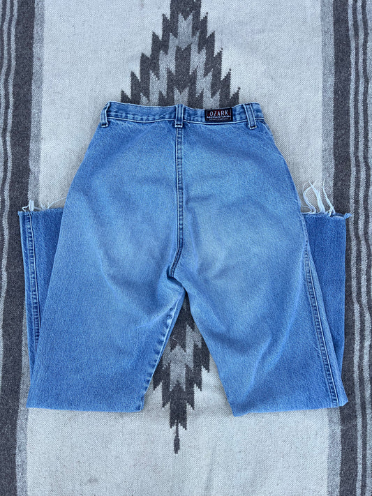 Raw Hem Ozark Jeans 27x29