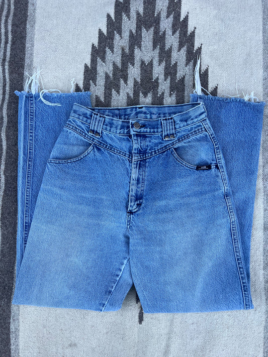 Raw Hem Ozark Jeans 27x29