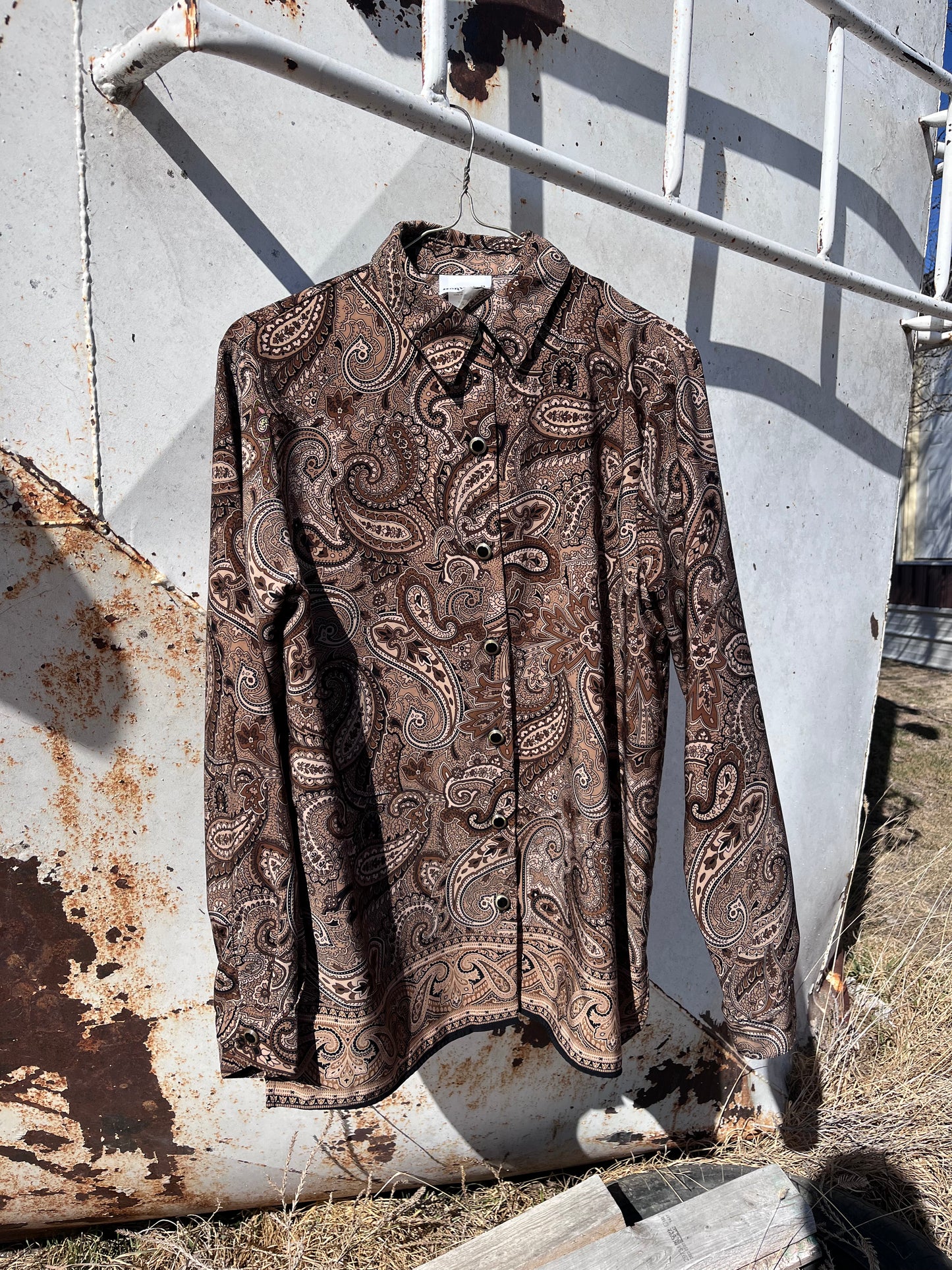 Paisley Print Blouse