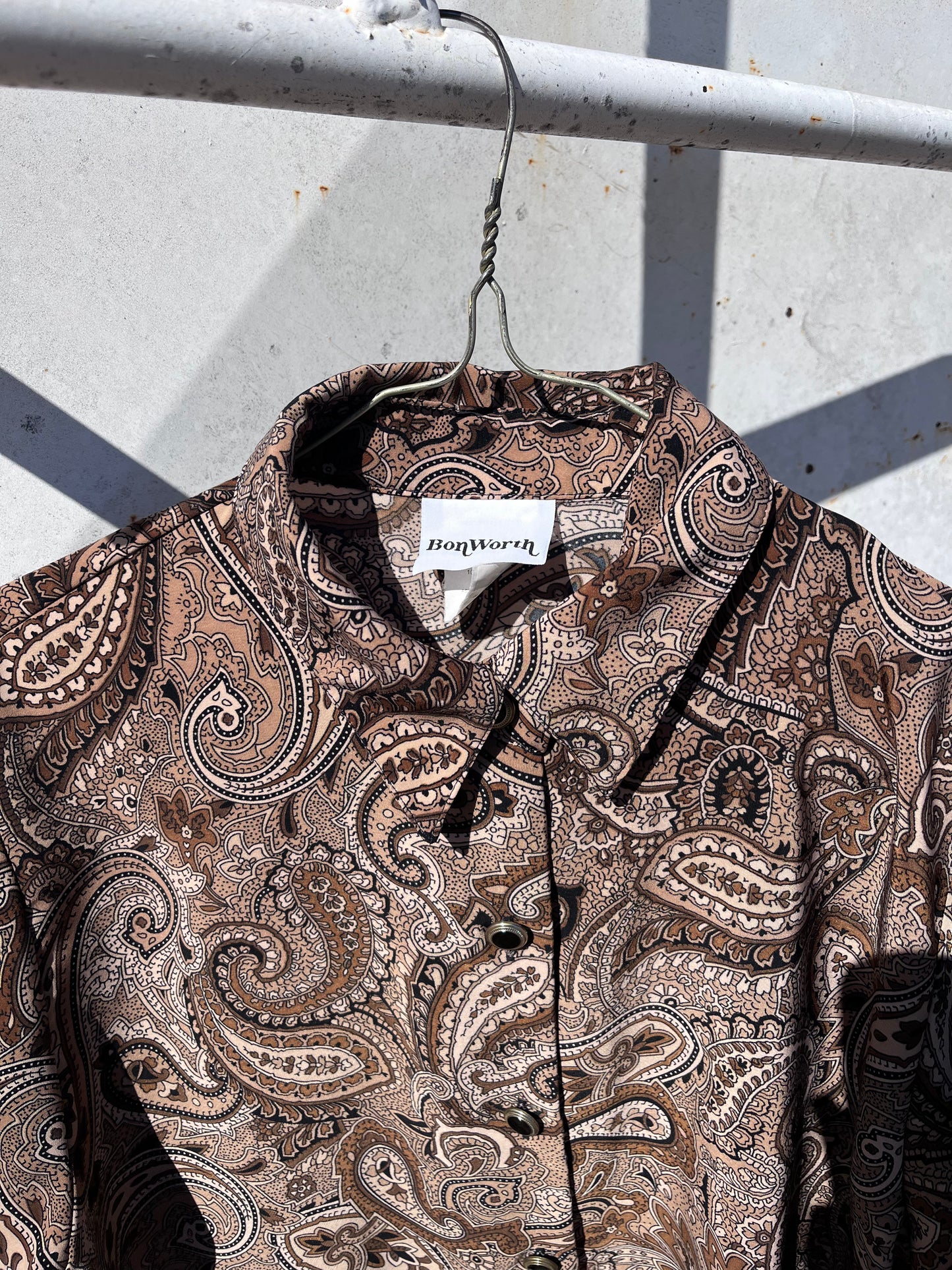 Paisley Print Blouse