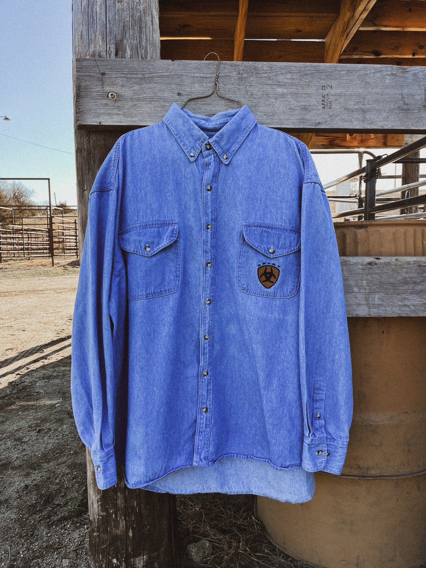 Ariat Denim Button Up