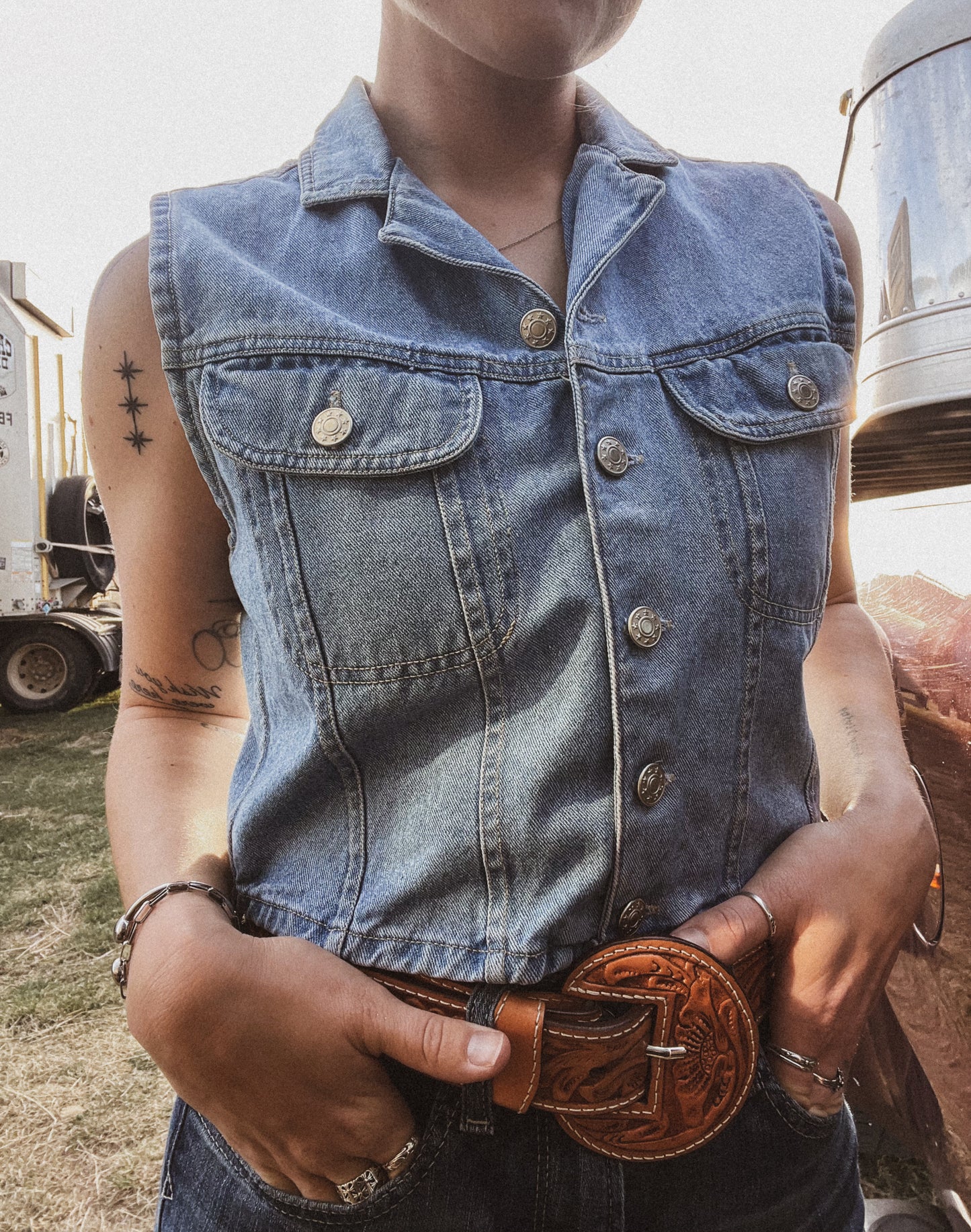 Denim Vest