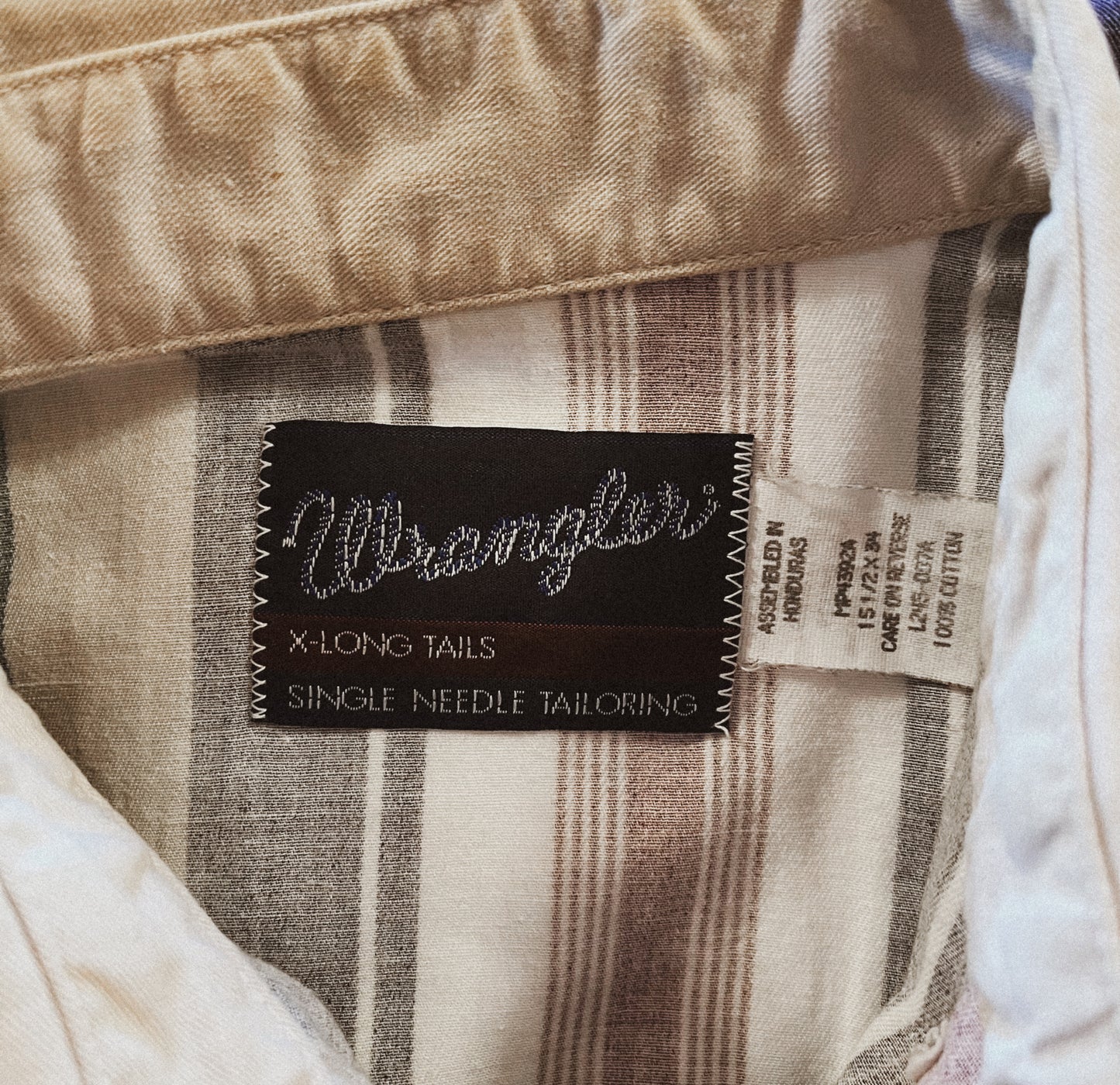 Wrangler Striped Button Up