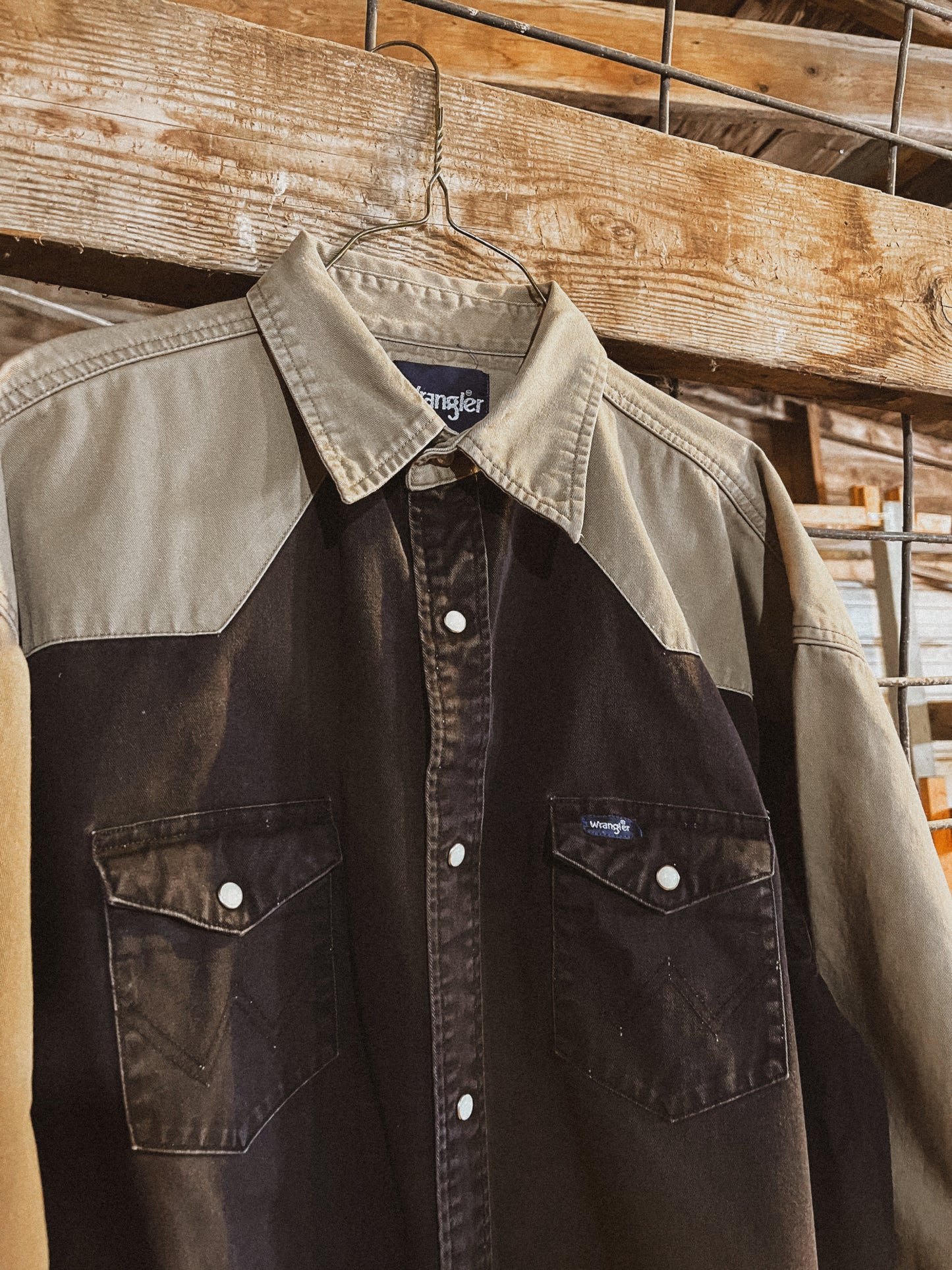 Wrangler Brushpopper Snap Shirt