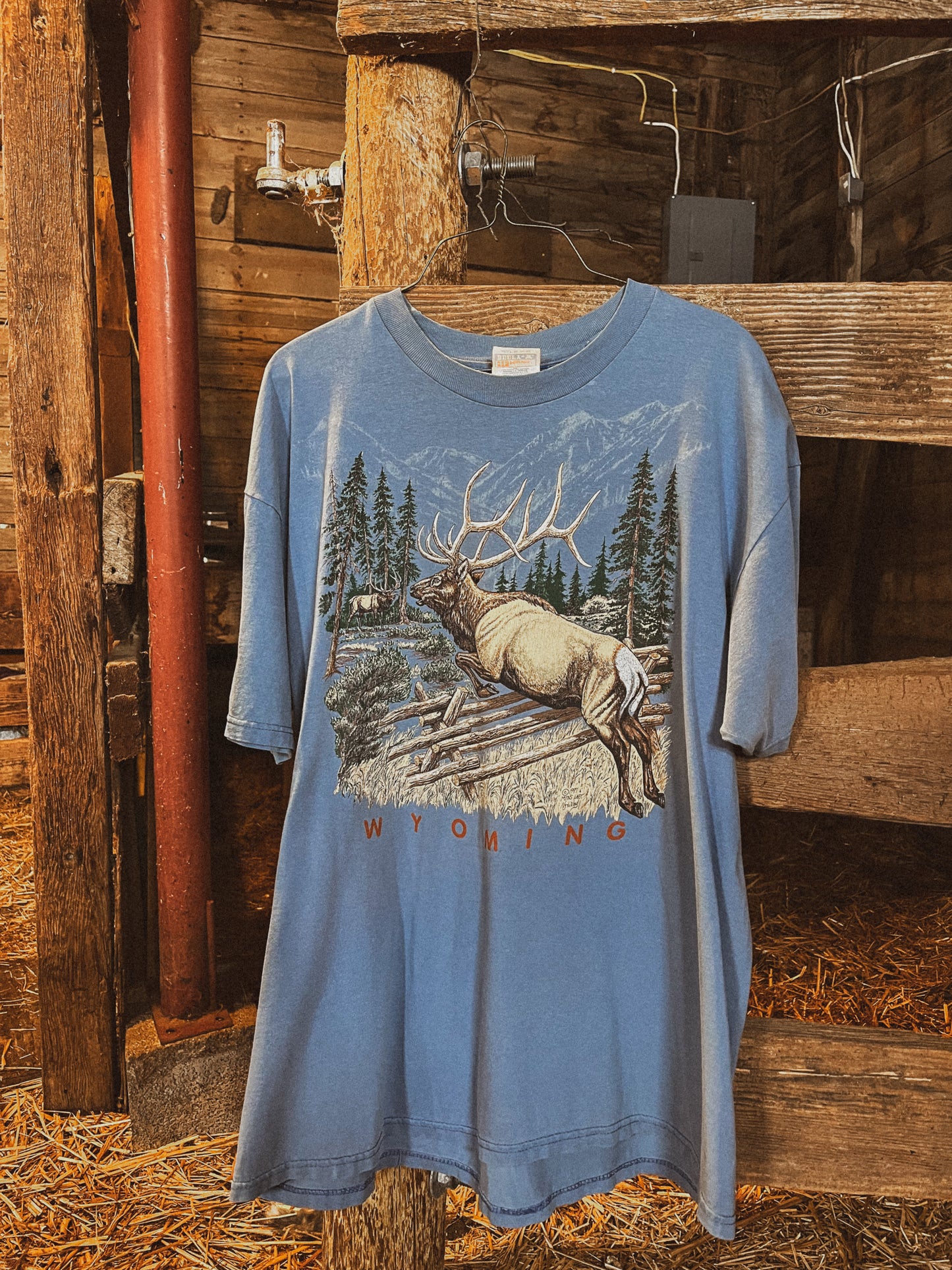 Wyoming Elk Tee