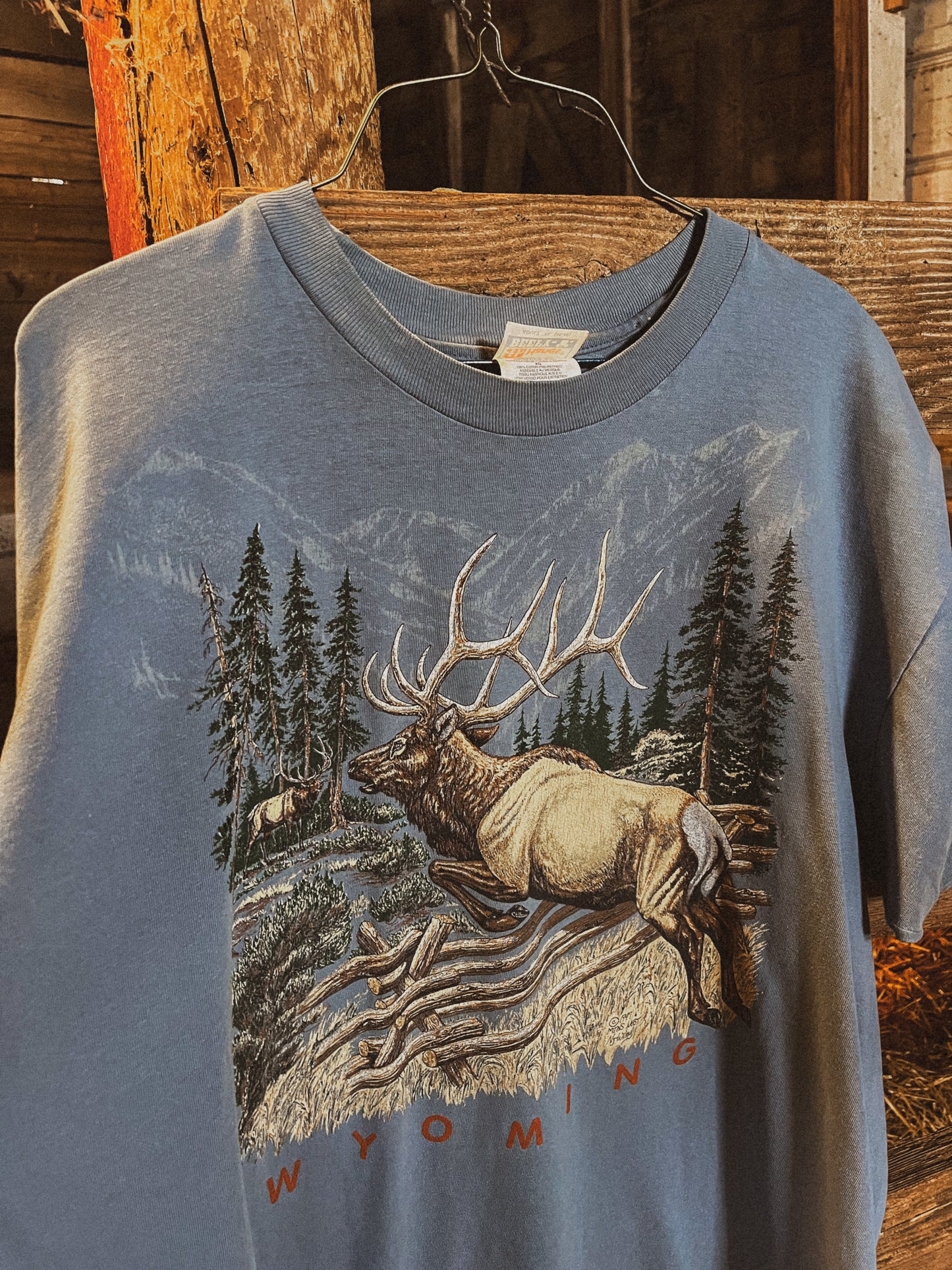 Wyoming Elk Tee