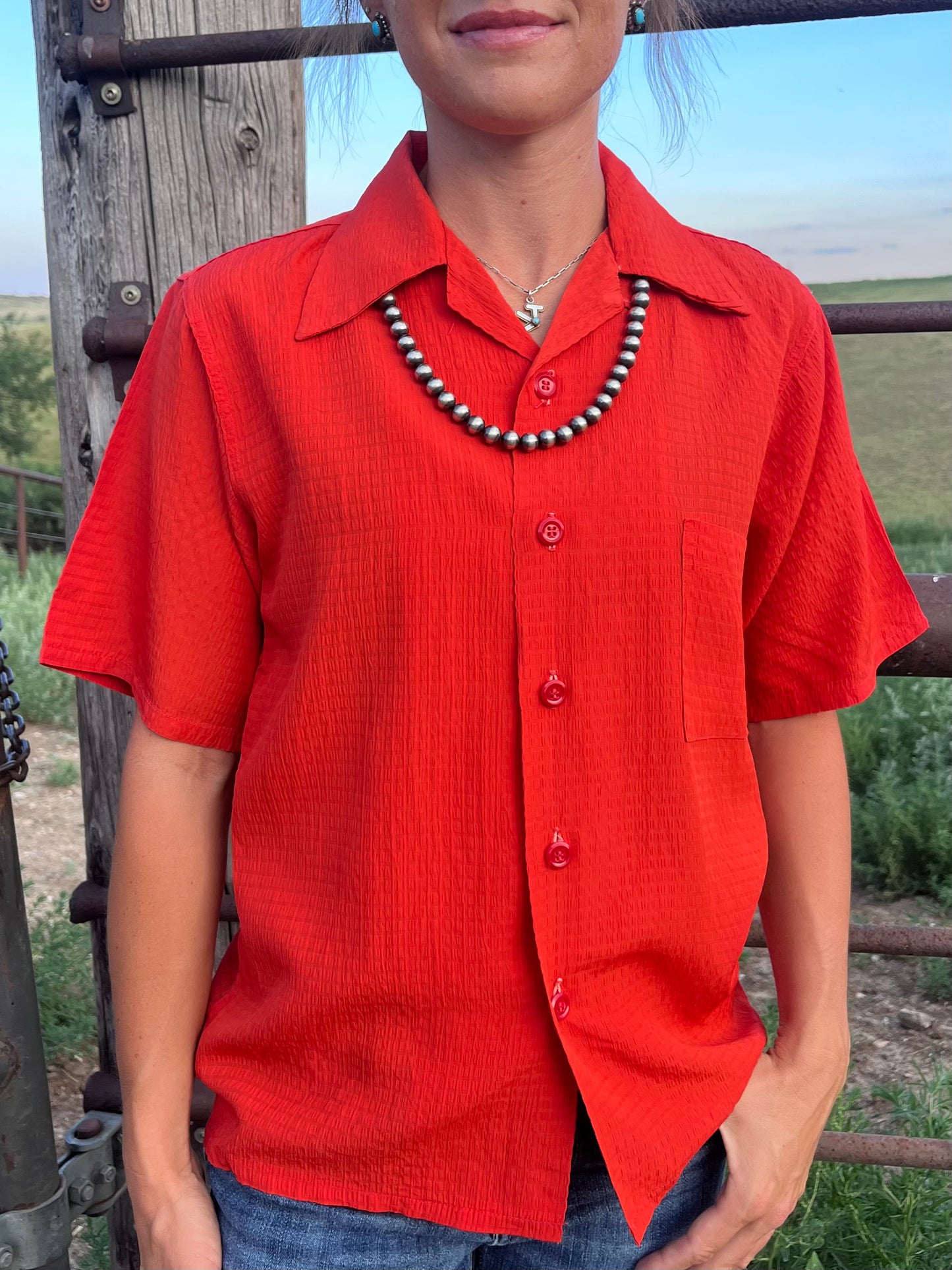 The Tawny Button Up