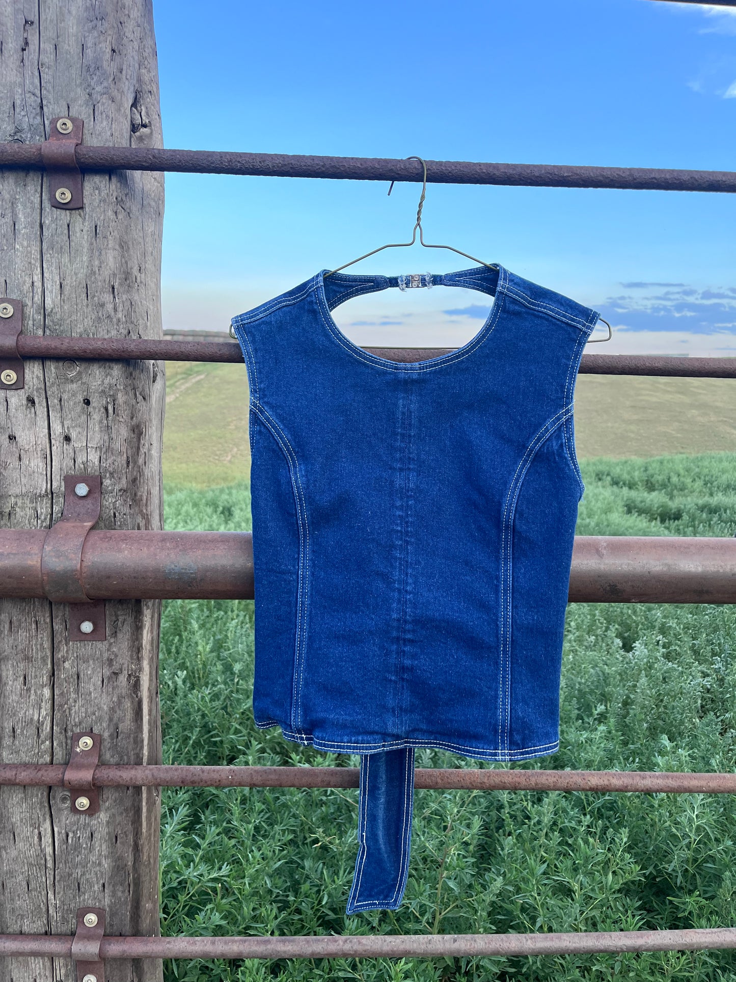 The Ft. Worth Denim Blouse