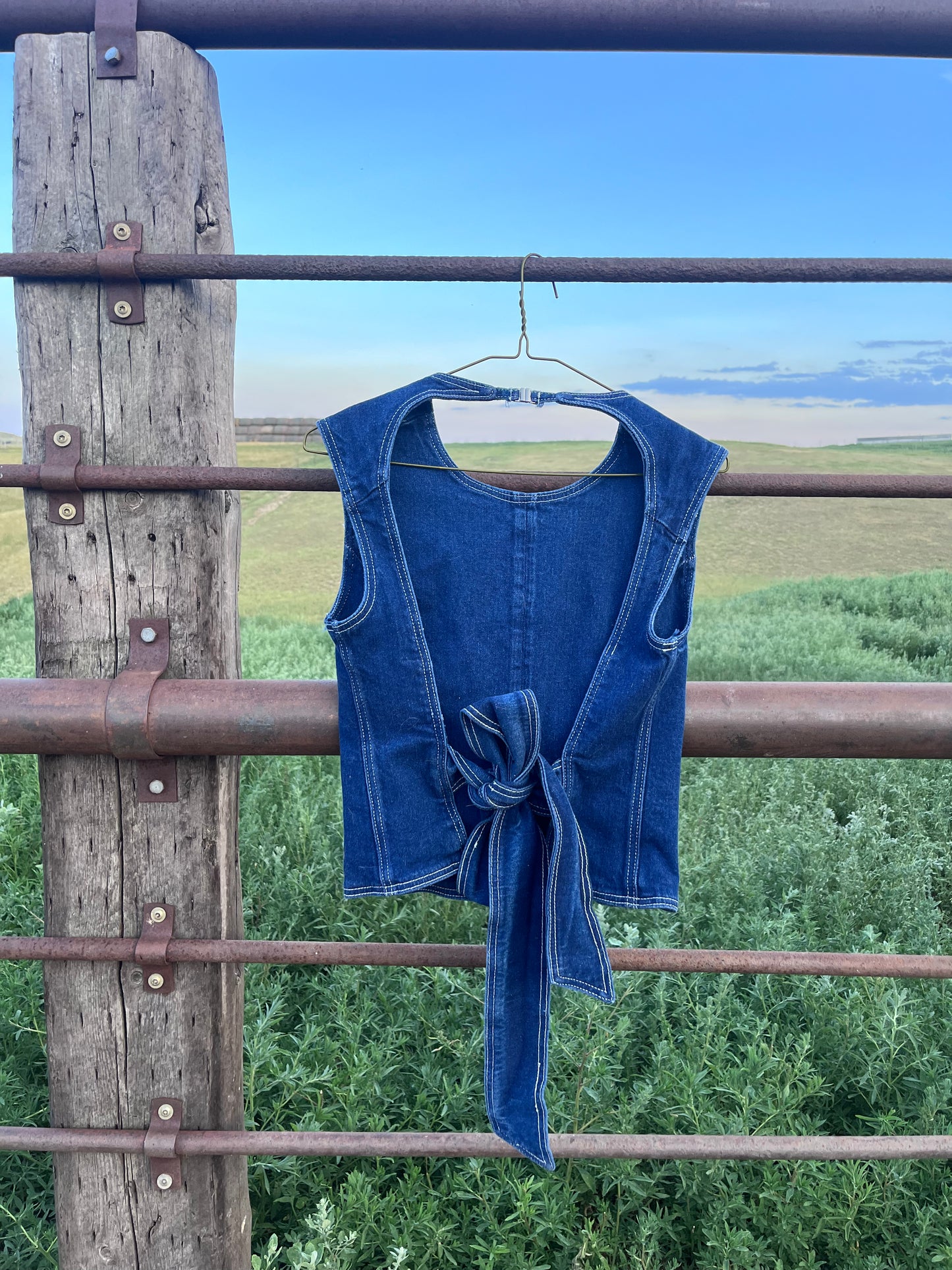 The Ft. Worth Denim Blouse