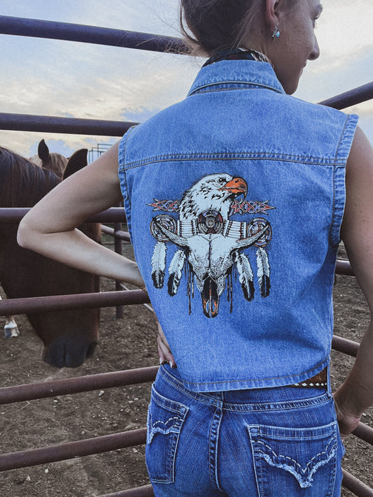 The Ambry Denim Vest