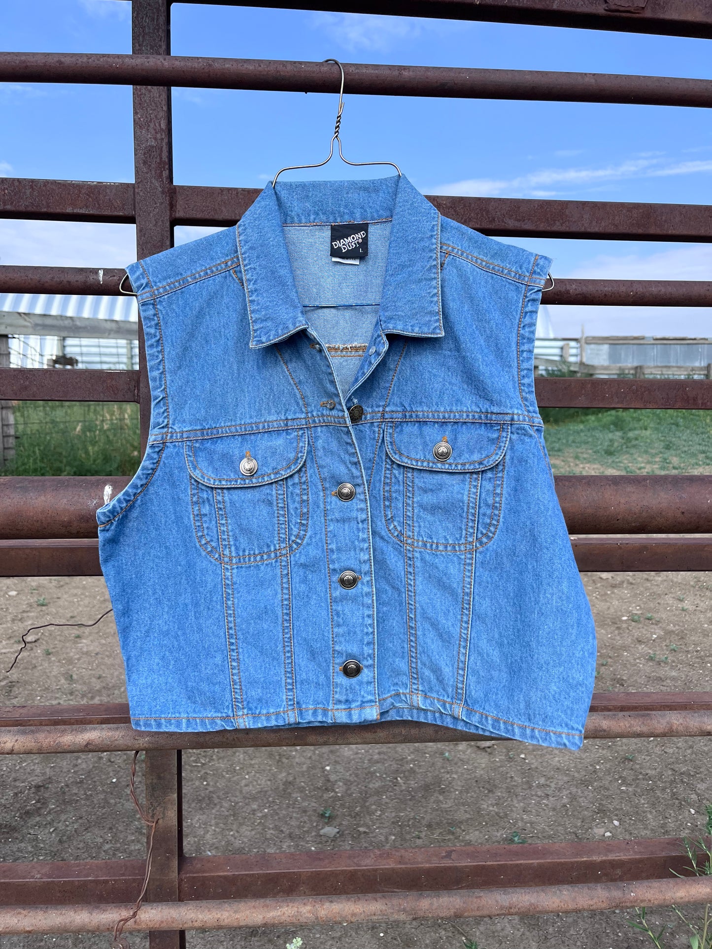 The Ambry Denim Vest