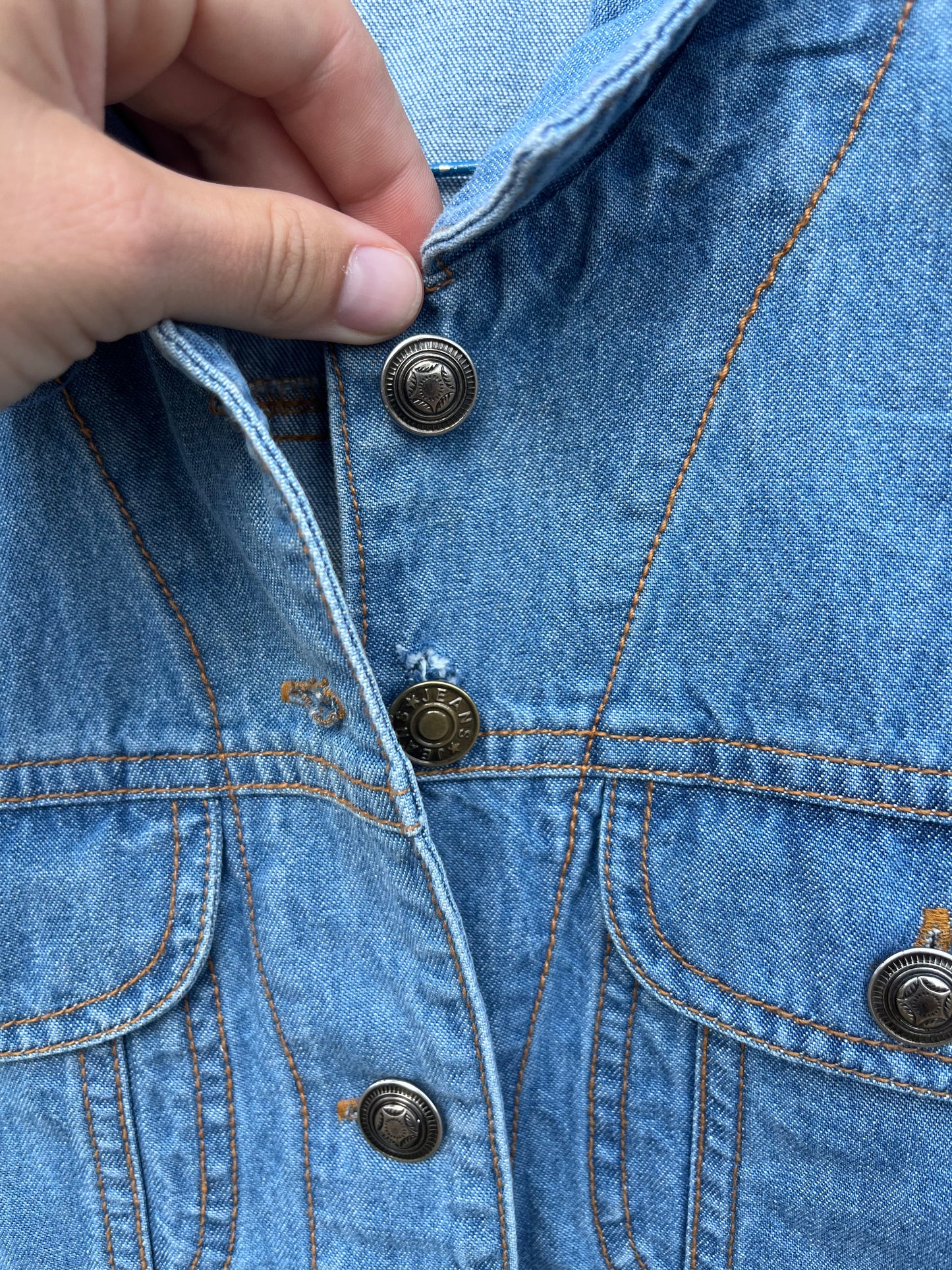 The Ambry Denim Vest