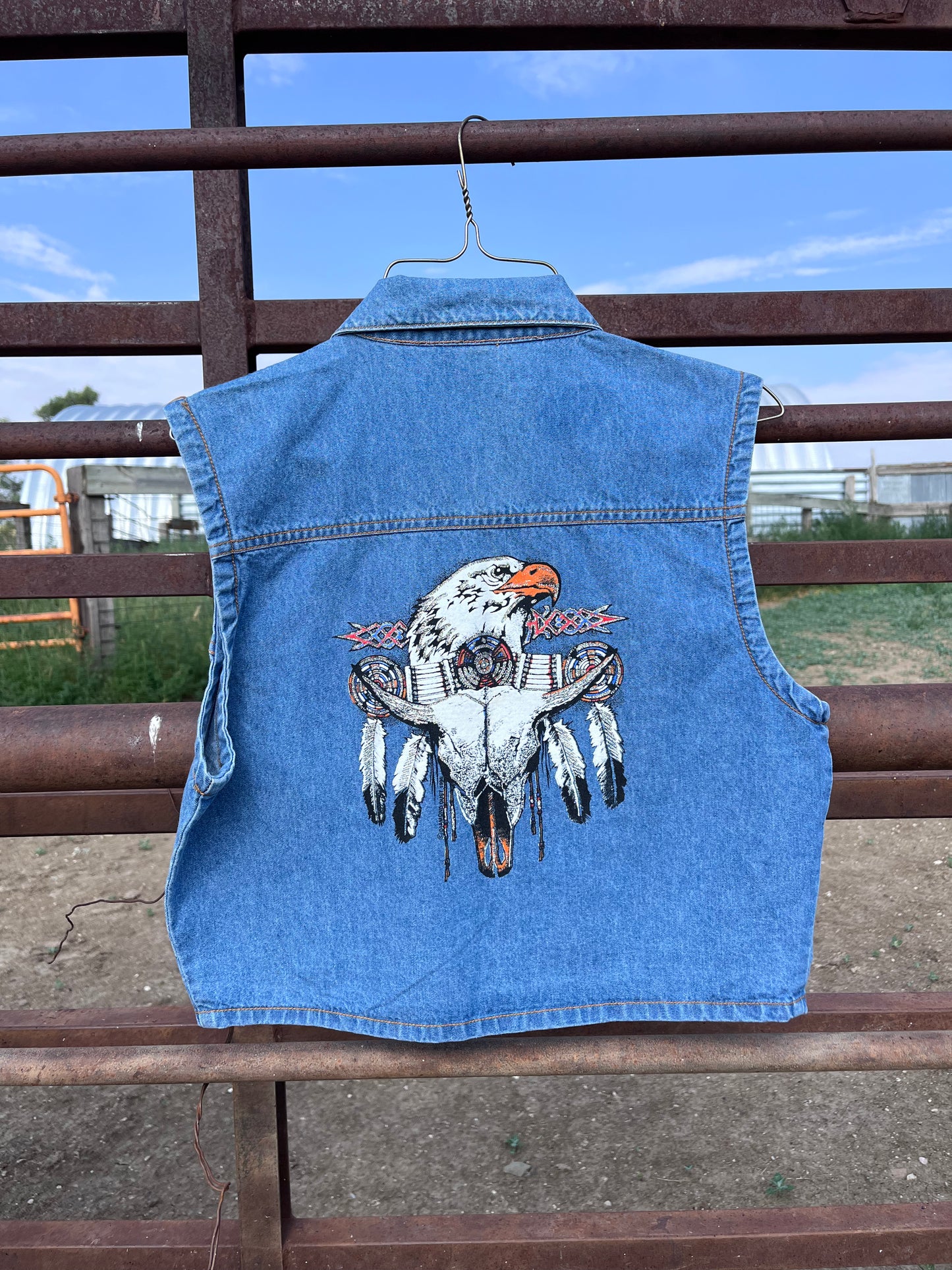 The Ambry Denim Vest