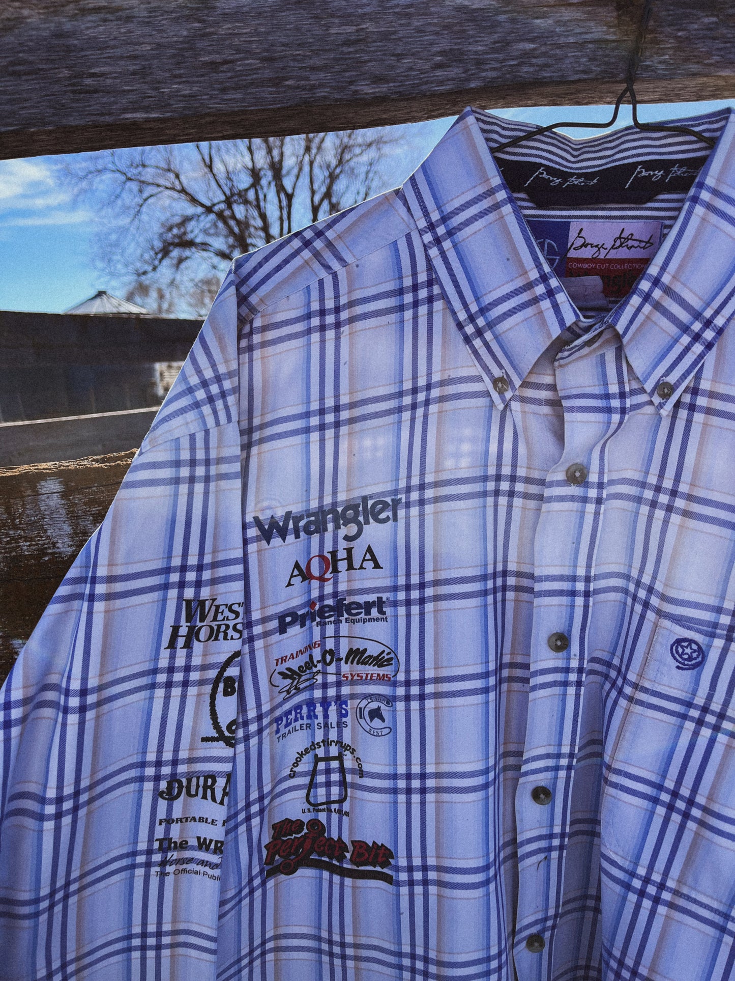 George Strait Sponsor Button Up