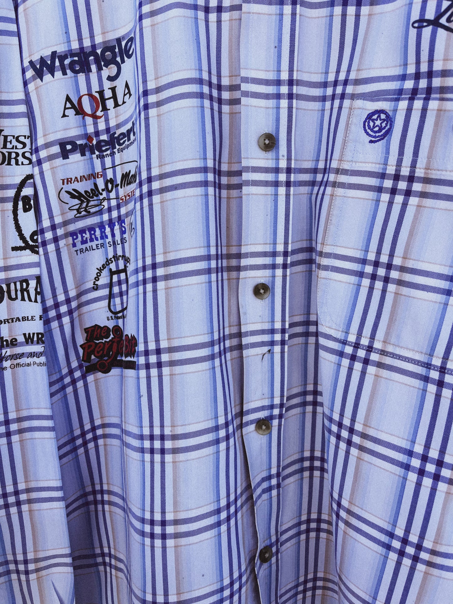 George Strait Sponsor Button Up