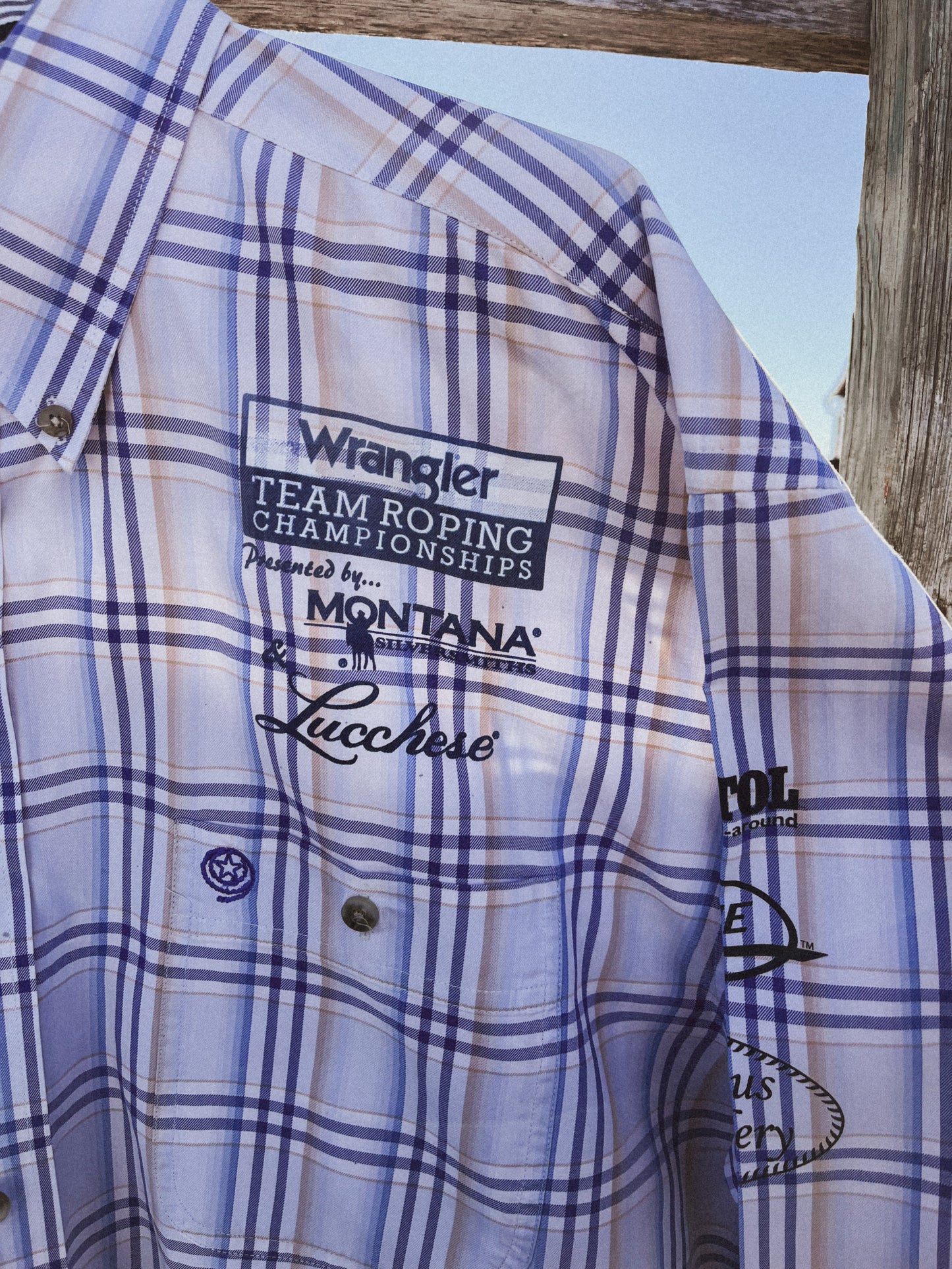 George Strait Sponsor Button Up