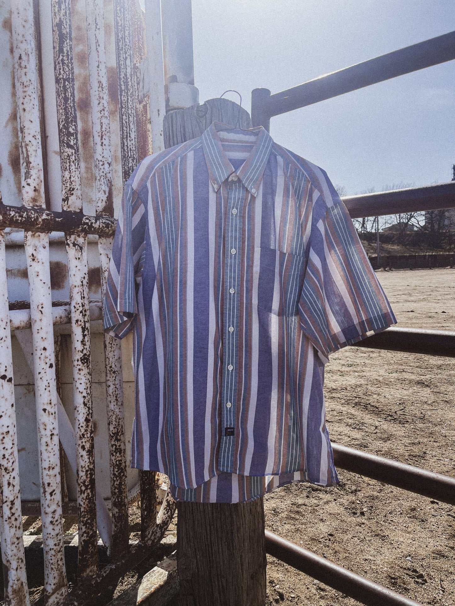 Striped Button Up