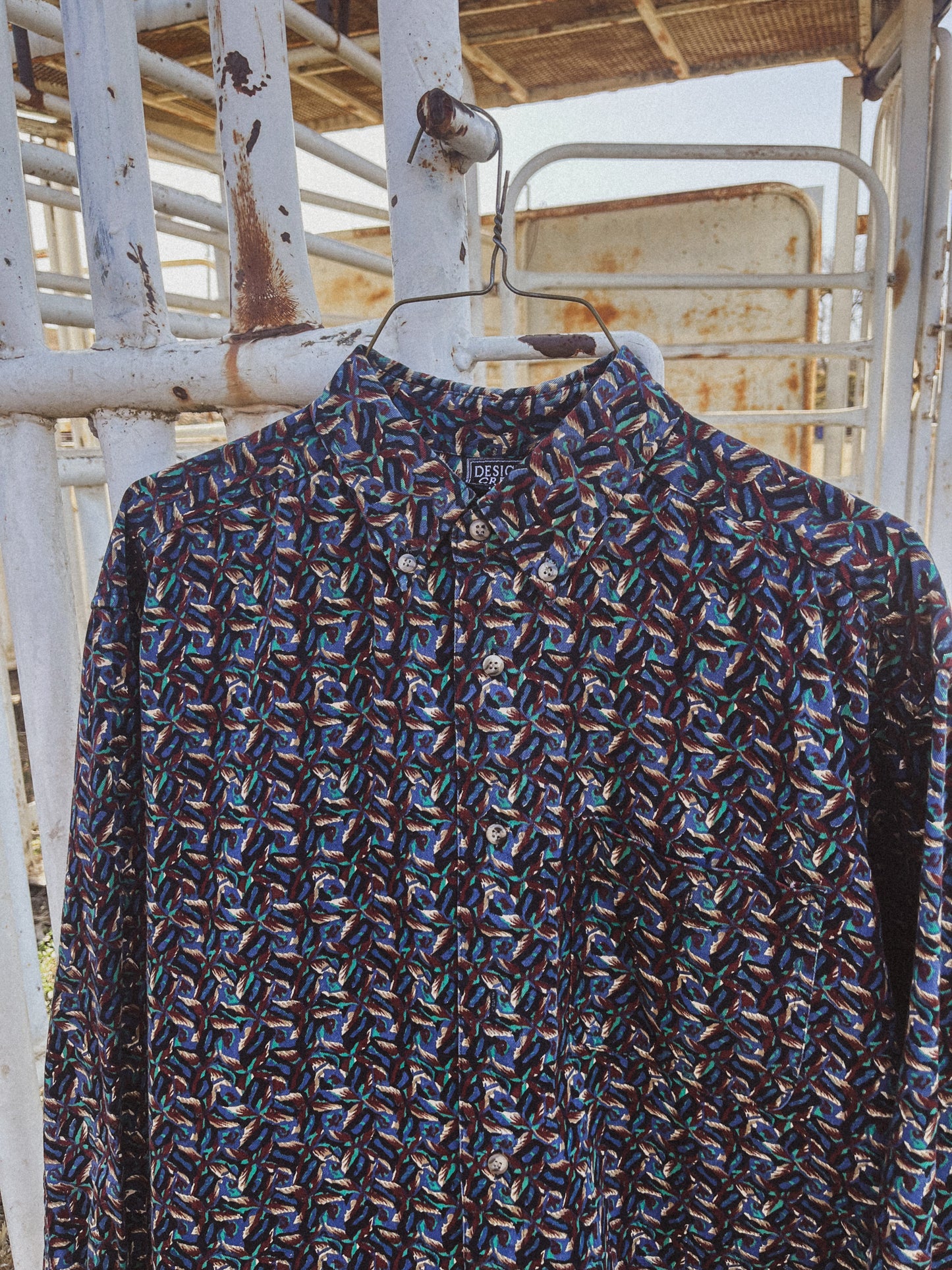 Patterned Button Up