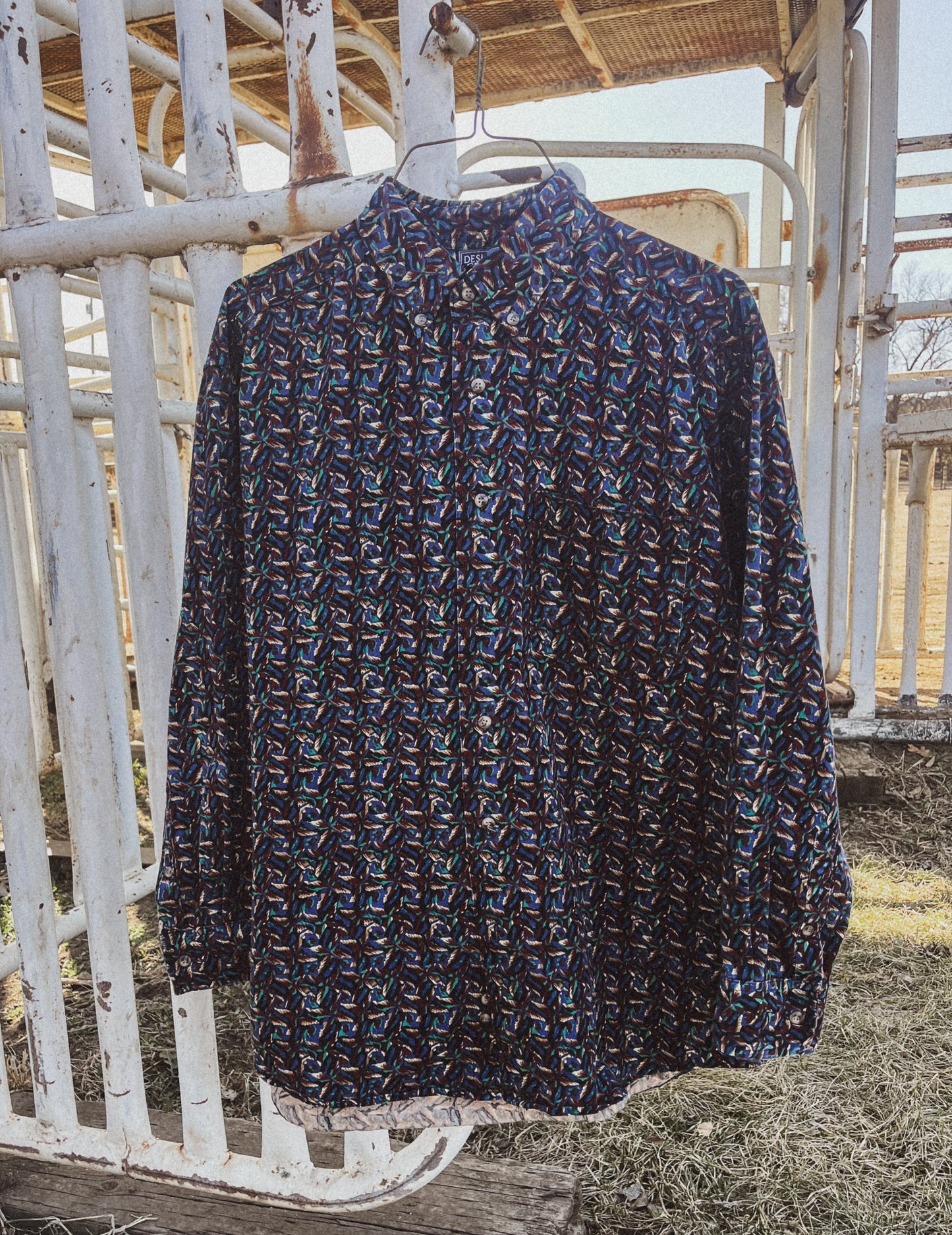 Patterned Button Up