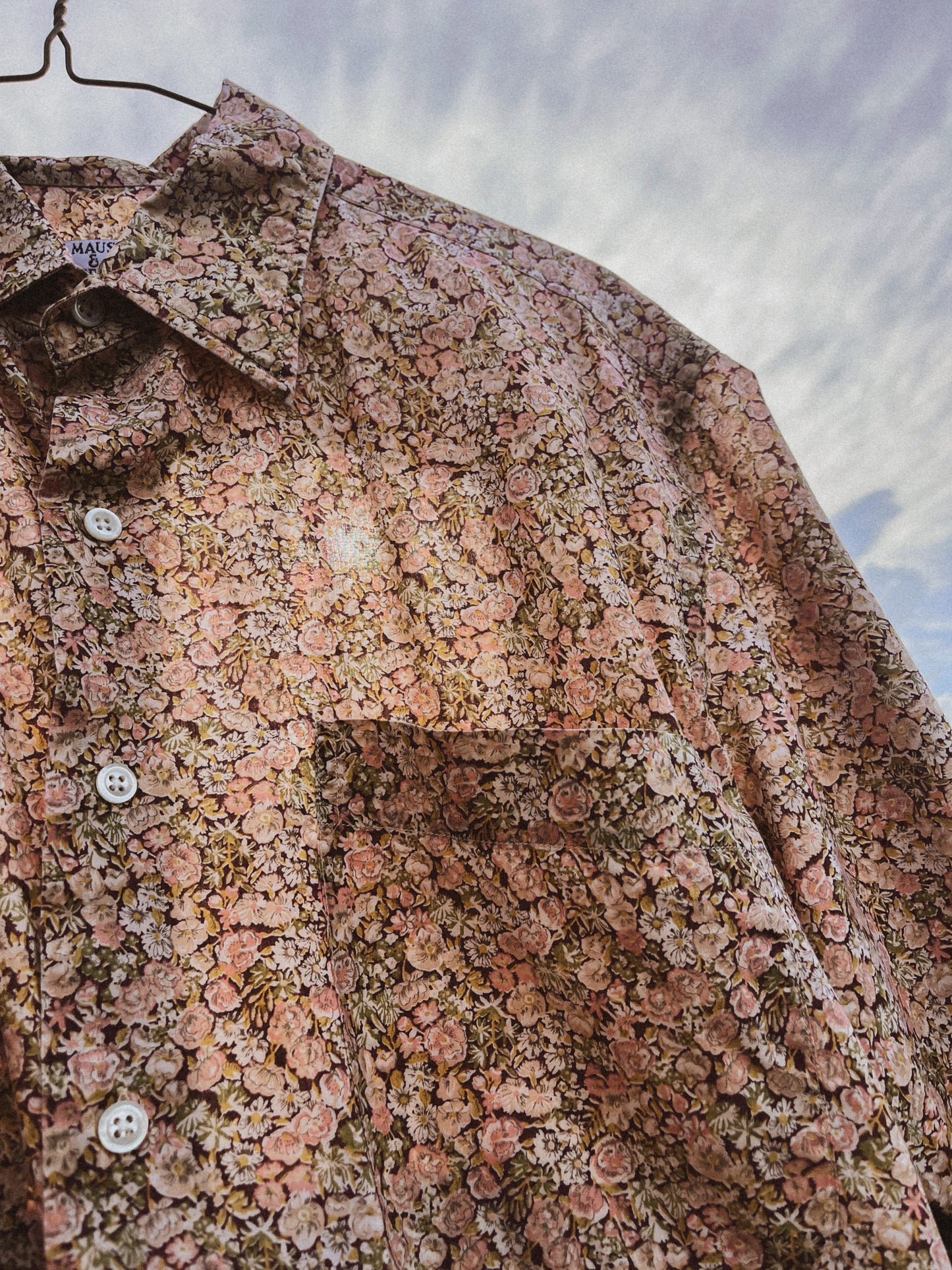 Floral Print Button Up