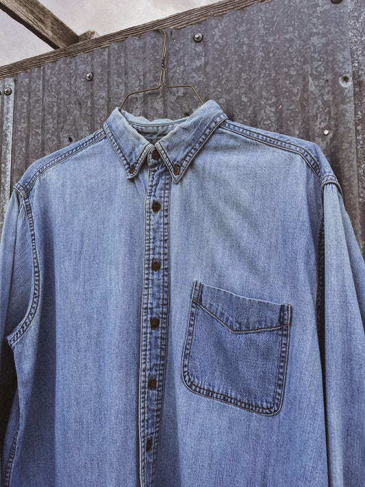 Good Ol' Denim Button Up