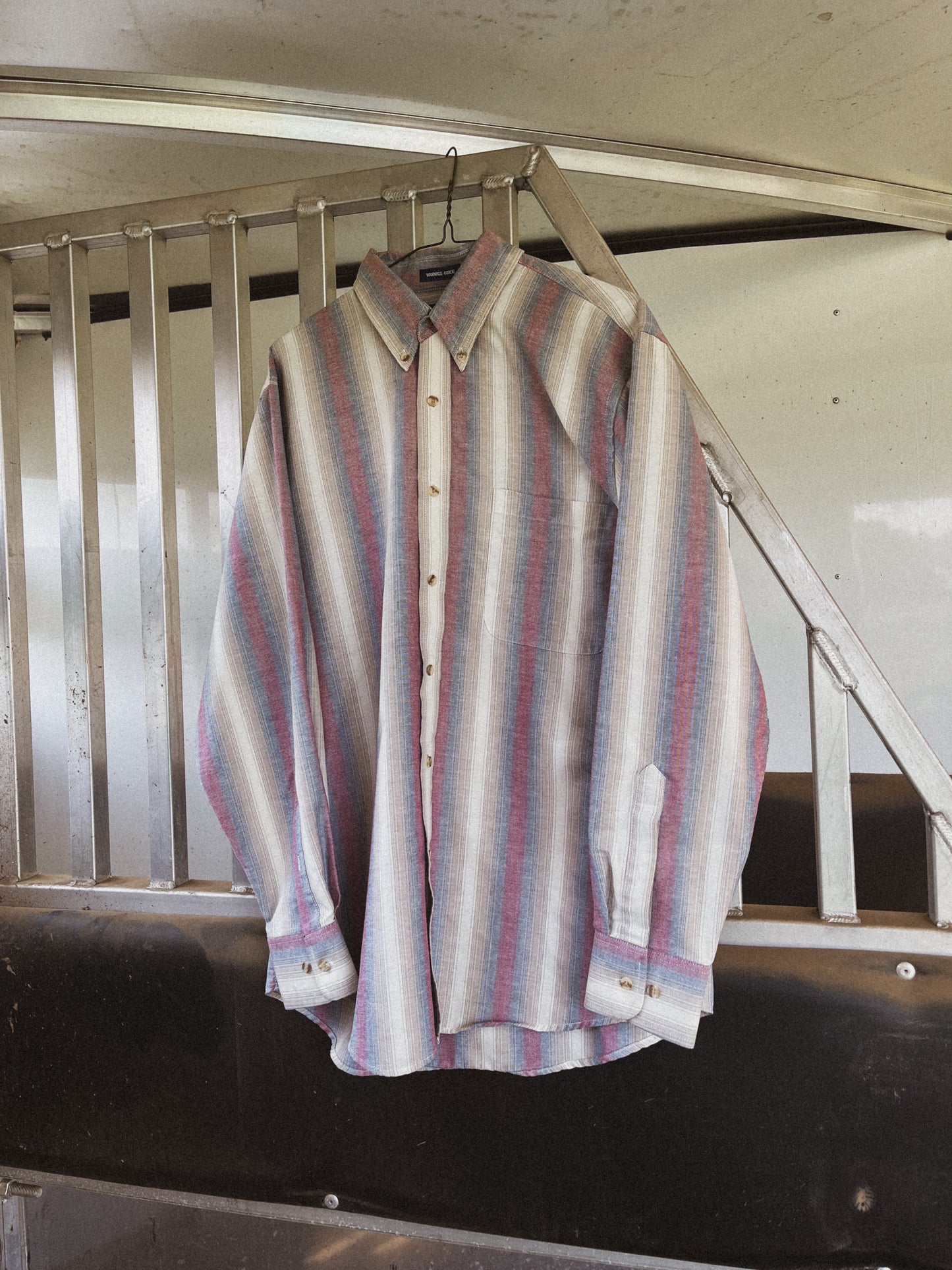 Dusty Striped Button Up