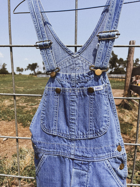 Lee Cropped Overalls