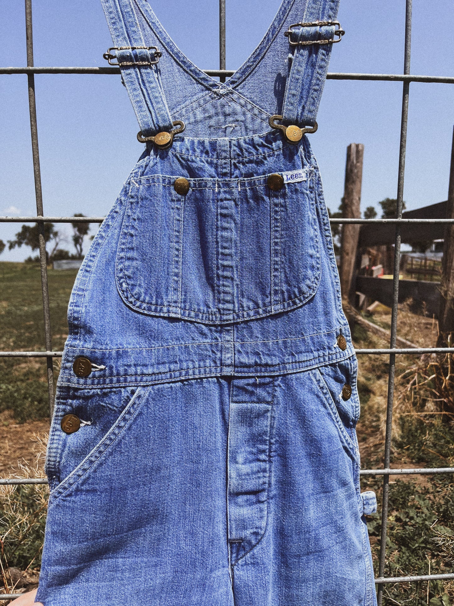 Lee Cropped Overalls