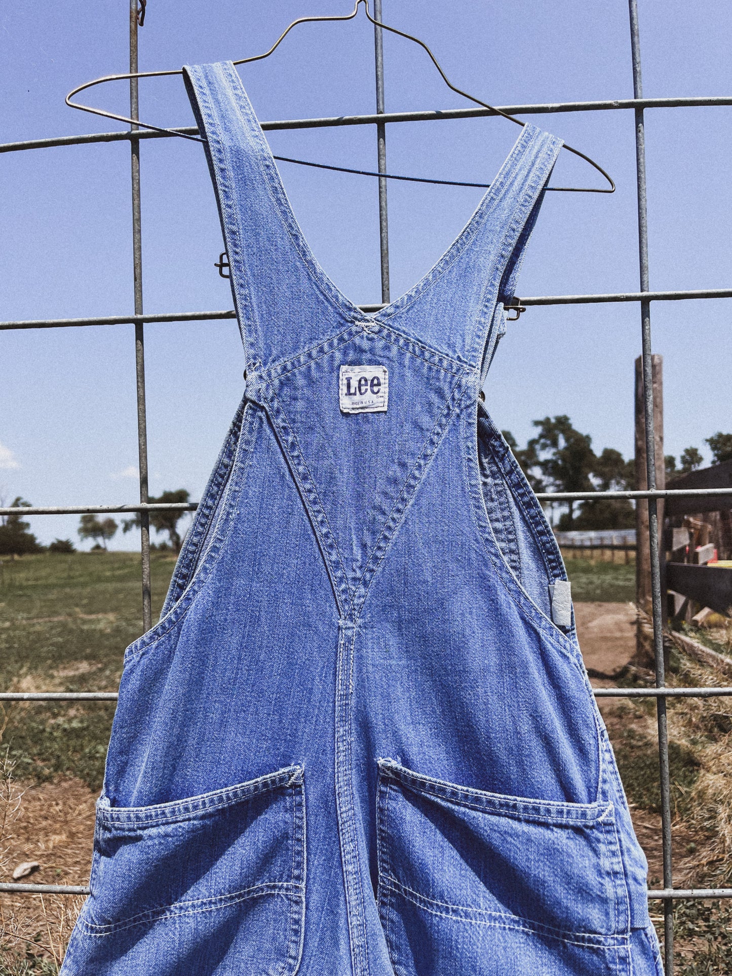 Lee Cropped Overalls