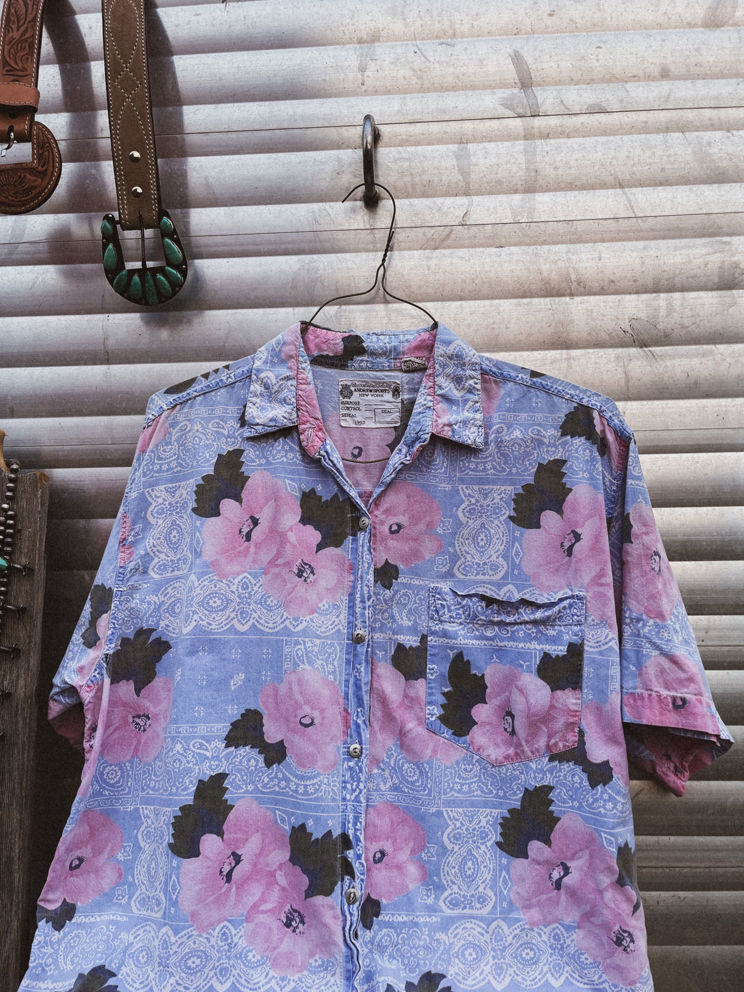 Floral Button Up