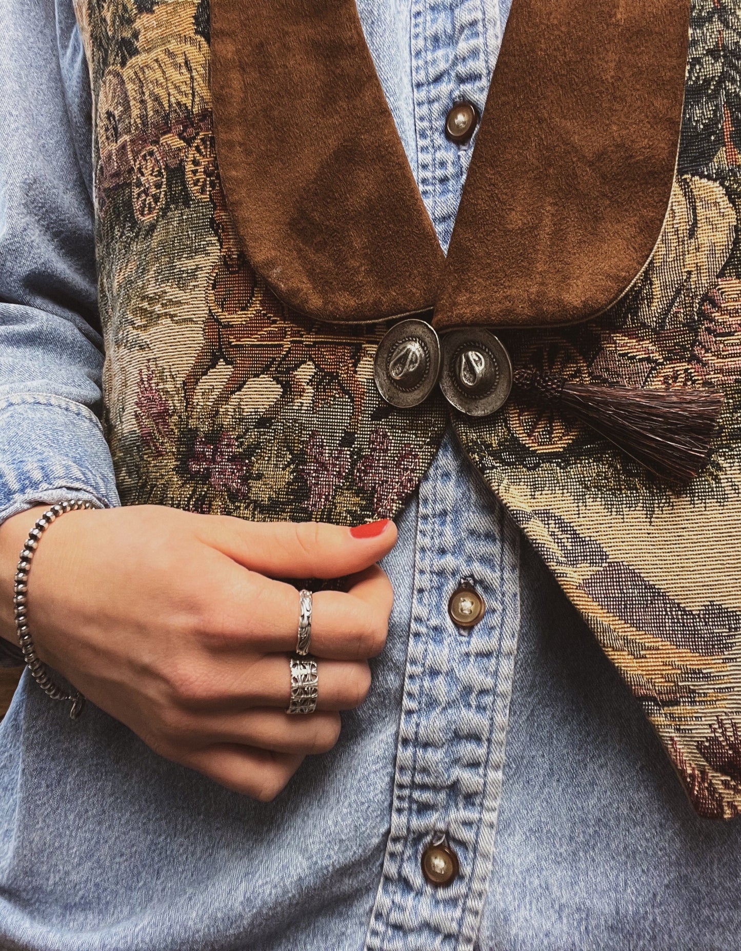 Western Pattern Vest