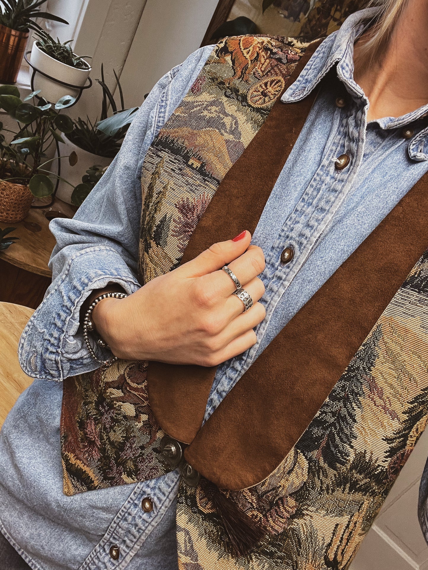 Western Pattern Vest