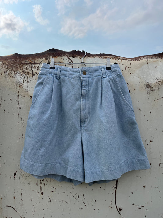 Flowy Denim Shorts